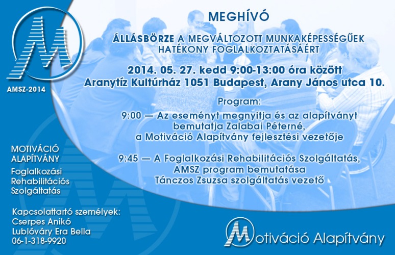 Motiváció Alapítvány Állásbörze